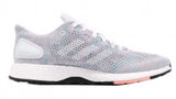 Adidas PureBOOST DPR Sneakers Knit Lace Up Grey White Chalk Coral Multi 6 Photo 0