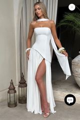 Baby Boo Maliyah Maxi Dress - Ivory Photo 0