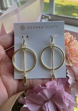 nalani open frame Gold Earrings Photo 0