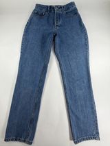 Everlane Curvy 90s Cheeky Straight Leg Jeans Organic Cotton Blue Denim Size 27 Photo 0