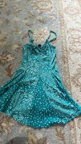 Green Mini Sun Dress Photo 0