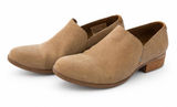 TOMS Women’s Size 9 Taupe Suede Slip-On Ankle Booties Low Block Heel Photo 0