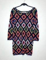 Zara knit crochet granny square dress blogger favorite Photo 0
