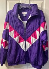 Vintage J. S. Authentics 80’s 90s Windbreaker Jacket size L Photo 0