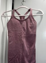 Pink Tank Built-In Bra Photo 0