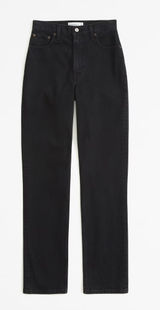 Abercrombie Curve Love Ultra High Rise 90s Straight Jean Photo 0