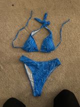 Blue Bikini Set Shein Photo 0