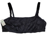 Aerie Black‎ Eyelet Lace Bralette Festival Layering Whimsigoth Lingerie Sheer- L Photo 0