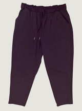 Lululemon Keep Moving Pant 14 Burgundy High Rise Athletic Luxtreme LW5CRBS Photo 0