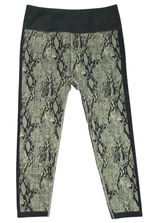Fabletics High Waisted Snake Print 7/8 Leggings Athleisure Workout Pants XL‎ NWT Photo 0