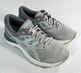 ASICS Gel-Flux 5 Running Shoes Women 8 Gray Silver Athletic Sneakers Comfort Photo 0