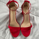 Red heels! Size 7.5 Photo 0