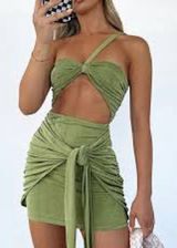 WHITE FOX Stretchy Dress Photo 0