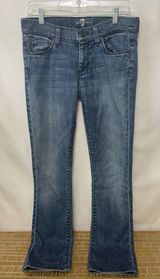 7 For All Mankind Straight Leg Jeans Size 27 Photo 0