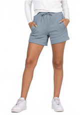 Allwear Organic Cotton Sweat Shorts 2.0 Mist Blue Women's Size XS Photo 0
