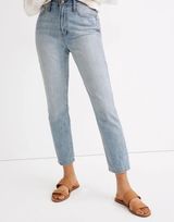 Madewell Light Wash Curvy The Perfect Vintage Straight Leg Jean Size 28 Photo 0