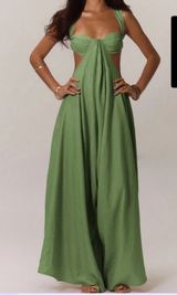 Green SHEIN Boho Jumpsuit Photo 0