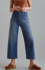 Anthropologie Pilcro The Skipper wide leg Jean Sz 26 Photo 0