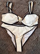 Shein Bikini Set White Black Photo 0