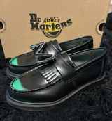 DR MARTENS ADRIAN TASSEL ARCADIA RUB OFF LEATHER LOAFERS shoes women’s 8 new Photo 0