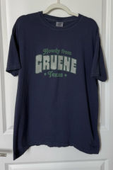Comfort Colors T-Shirt Large Navy Gruene Tx Photo 0