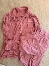 Long PJ Set Pink Size M Photo 0