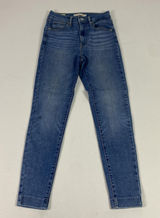 Levi's Mile High Super Skinny Jeans Womens 26 Blue‎ Medium Wash High Rise Denim Photo 0