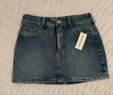 Dark wash pacsun jean skirt size 23 Photo 0