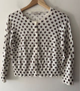 Ann Taylor Loft Women's Button Up Sweater Cardigan Fan Design Photo 0