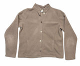 🪶 Vintage L.L. Bean Taupe Button Front Fleece Jacket Women’s L 🧥☕️ Photo 0