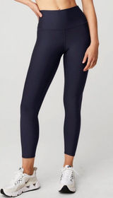 Alo 7/8 High-Waist Airlift Leggings Navy Hi-Rise Waisted Tights Skinny Pants S Photo 0