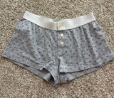 Brandy Melville Shorts Grey Floral Photo 0