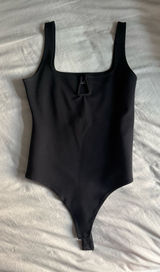 Abercrombie Black Tank Bodysuit Photo 0