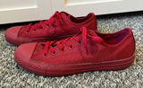Converse Chuck Taylor‎ All Star Classic All Red Rare Sneakers Women’s Size 8 Photo 0