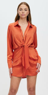 Runaway The Label Ruby Shirt Dress Photo 0
