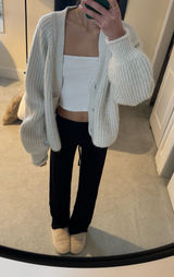 ZARA Grey Cardigan Sweater Photo 0