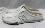 New Balance 442 Leather White Shoes 8 Women Slide Slip-On Sneakers Comfort Photo 0