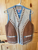 Vintage western vest Multiple Size M Photo 0