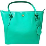 Coach Purse Peyton Saffiano Leather Zip Top Tote Handbag NoA1481-F27349 Green Photo 0