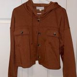 Hippie Rose Cropped brown jacket Photo 0