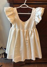 White Babydoll Dress Photo 0