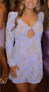 For Love & Lemons Mini Lace Dress Photo 0