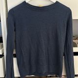 Blue Forever 21 sweater. Small discoloration at neckline Photo 0