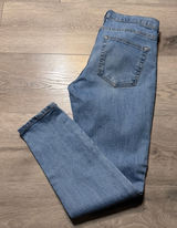 Everlane Stretch High Rise Skinny‎ Jeans Light Indigo Blue Womens 28 or 6 Reg Photo 0