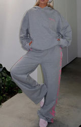 White Fox Lucky Thirteen Shaya Hoodie and Wide Leg Sweatpants Women’s Large Photo 0