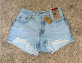 Levi’s 501 Denim Shorts Photo 0