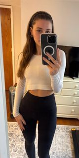 Lululemon Ebb To Street Crop Rib Top Photo 0