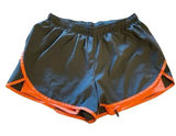Champion Gray/ Peach Duo Dry Women’s Athletic Shorts Photo 0