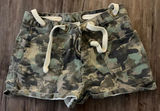 Y2K Cali 1850 Camo Cargo Mini Shorts Junior Size 7/29 Photo 0