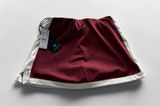 PacSun PAC 1980 Women Burgundy Red Athletic Skort White Trim Small NWT Photo 0
